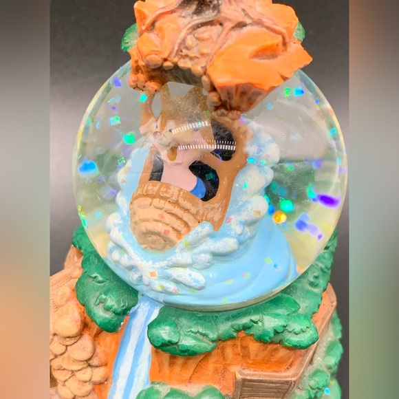 Disney Parks Splash Mountain Mini Snow Globe 3.5” tall Brer Rabbit Glitter. - Picture 10 of 12